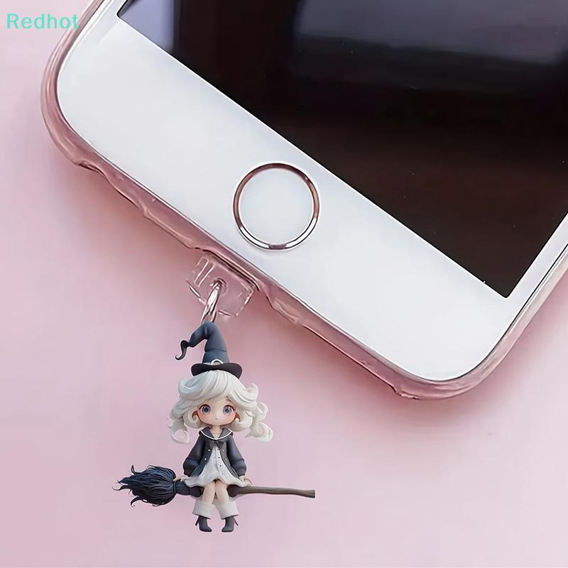 <Redhot> สัตว์น่ารักโทรศัพท์ปลั๊กฝุ่นอุปกรณ์อะคริลิคตกแต่งฝุ่นป้องกัน Stopper สําหรับ Iphone Type-C พอร์ตชาร์จโทรศัพท์ลดราคา