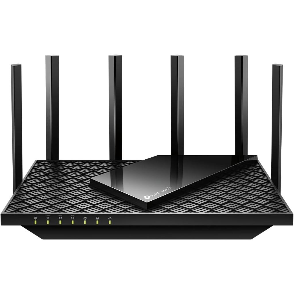 TP-Link AXE5400 Tri-Band WiFi 6E Router (Archer AXE75), 2025 PCMag Editors Choice, Gigabit Internet 