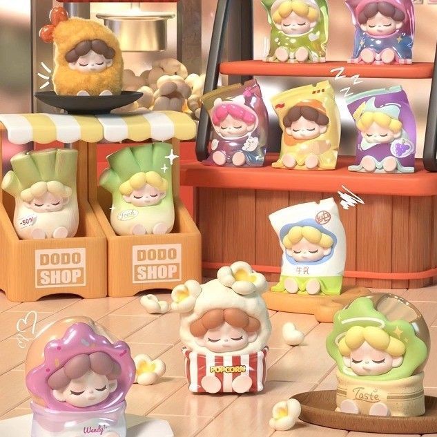 DODOSUGAR Wendy One Day Store Manager Series น่ารักอนุภาค Surprise กระเป๋าเดสก์ท็อปตกแต่งของขวัญ Mys