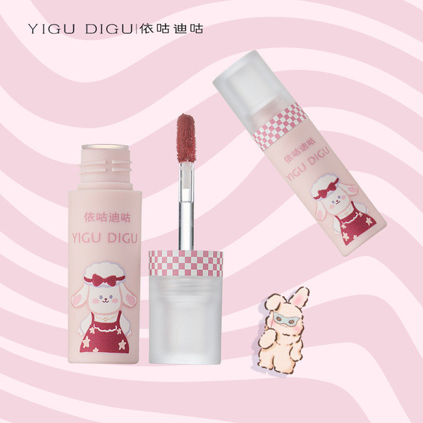 ลิปกันน้ํา ลิปสติก ลิปกลอส ลิป 4u2 YIGUDIGU YIGUDIGU Opera Group Performance Notes Lip Glaze Matte V