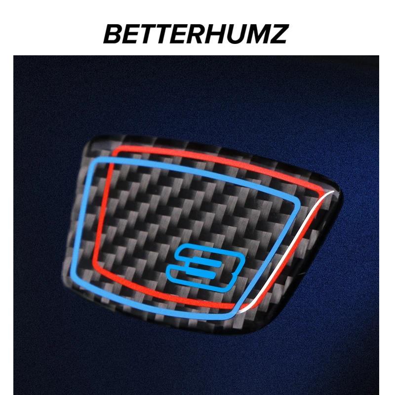 สําหรับ BMW 3 Series E90 E92 E93 F30 F32 F34 G20 คาร์บอนไฟเบอร์ B-เสาสติกเกอร์รถจัดแต่งทรงผม Trims A