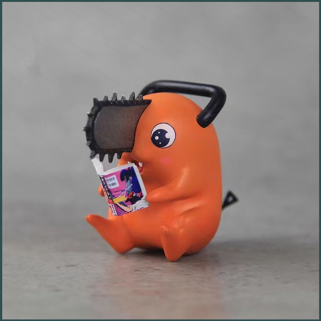 Chainsaw Man Pochita Action Figure อ่านการ์ตูนตุ๊กตาของเล่นสําหรับเด็กตกแต่งบ้านของขวัญสําหรับเด็กคอ