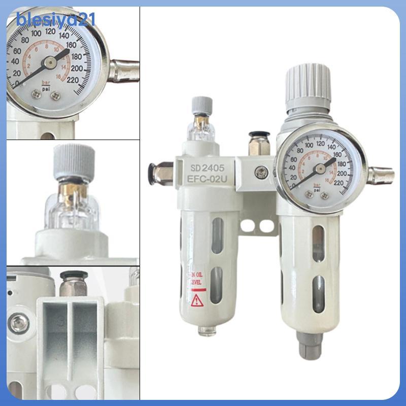 [blesiya21] Air Pressor Oil Water Separator Air Lubricator Impact-resistant ติดตั้งง่ายประสิทธิภาพสู