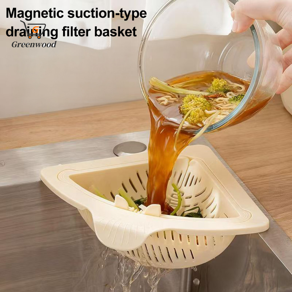 GRA 1/2 ชิ้นเก็บของเสียและเสิร์ฟอาหารได้อย่างมีประสิทธิภาพชั้นเก็บฟองน้ํา วางพื้นอ่างล้างจานและเพิ่ม