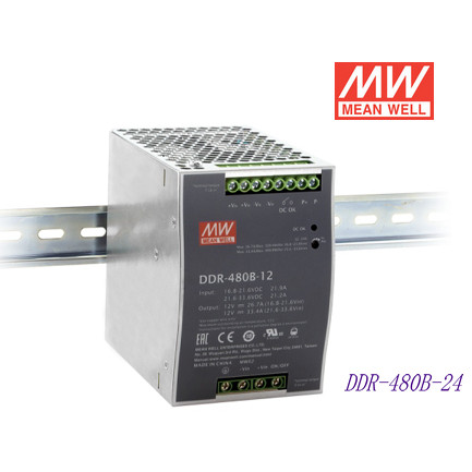 ไต้หวัน MEAN WELL DCDC Switching Power DDR-480B/480C/480D 480W ถึง DC 12V 24V 48V