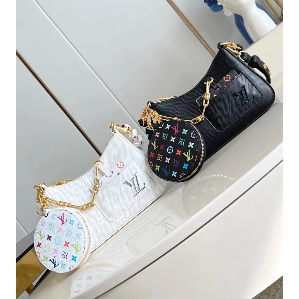 LV 167 Takashi Murakami x Marelli กระเป๋าถือ สไตล์สุภาพสตรี พร้อมลายพิมพ์เอกลักษณ์จาก Takashi Muraka