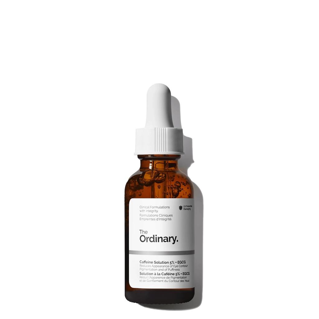 The Ordinary Caffeine Solution 5% + EGCG, Depuffing Eye Serum สําหรับความหมองคล้ําและตายาง