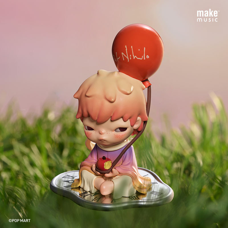 POPMART Hirono x Stefanie Sun Limited Edition Figure -"Just After Sunset" ตุ๊กตาคริสต์มาสเด็กเดสก์ท็