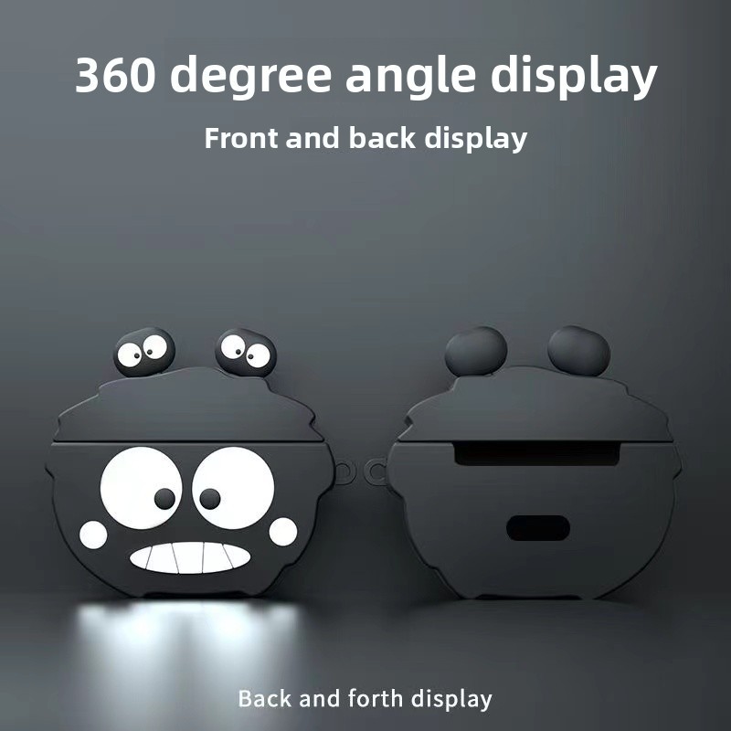 สําหรับ HTC NE55 เคส Case เคสหูฟัง ลายลูกถ่านหินน่ารัก