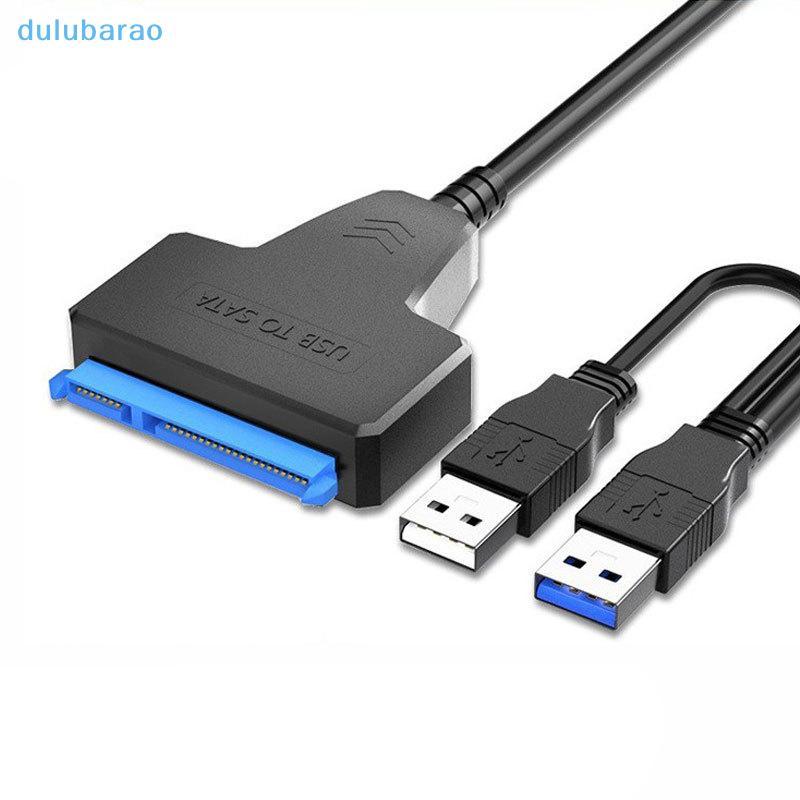 [DUL] อะแดปเตอร์สายเคเบิล SATA เป็น USB2.0 สูงสุด 6 Gbps สําหรับ HDD SSD ภายนอกขนาด 2.5 นิ้ว, SATA I