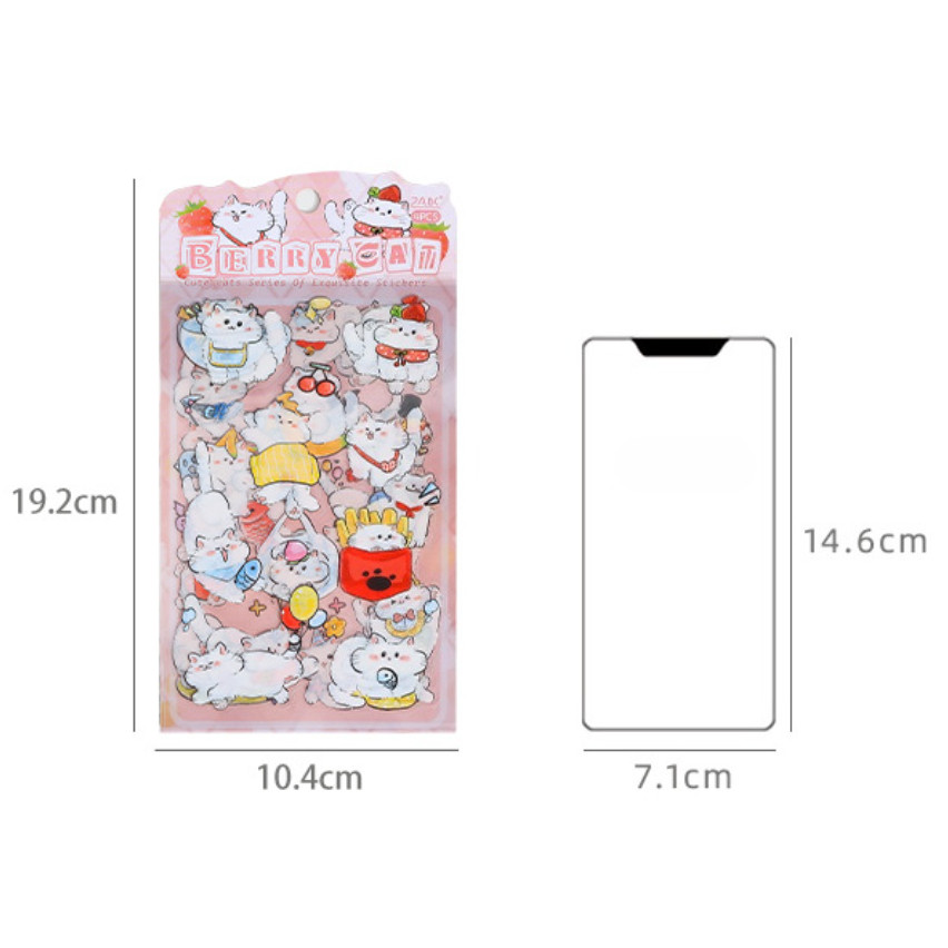 4 ชิ้นสติกเกอร์แมวน่ารักการ์ตูนสร้างสรรค์สติกเกอร์เด็กวัสดุทําด้วยมือ ทําเอง สติกเกอร์บ้านทุกวันบัญชีมือตกแต่งไดอารี่สติกเกอ ราคา ถูกที่สุด ดีลบีเคเค แกลเลอรีภาพที่ 9