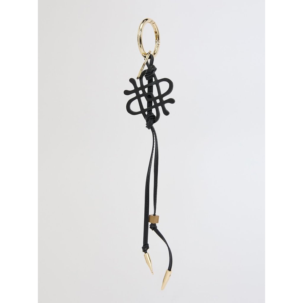 [Pomelo] พวงกุญแจโลโก้ดีเทลผูก / Anagram Bag Charm Key Holder