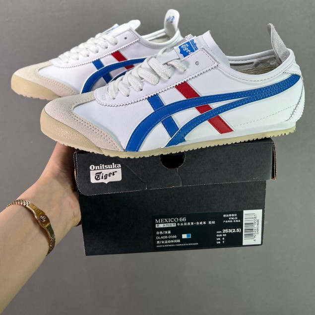 รองเท้า Onitsuka Tiger Mexico 66 สำหรับทั้งผู้ชายและผู้หญิง แบบกีฬา DL408-0146