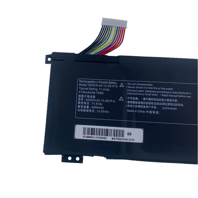 เหมาะสําหรับเครื่องจักร Revolution X8Ti Deep Sea Ghost Z2 GK5CN-00-13-3S1P-0 แบตเตอรี่แล็ปท็อป