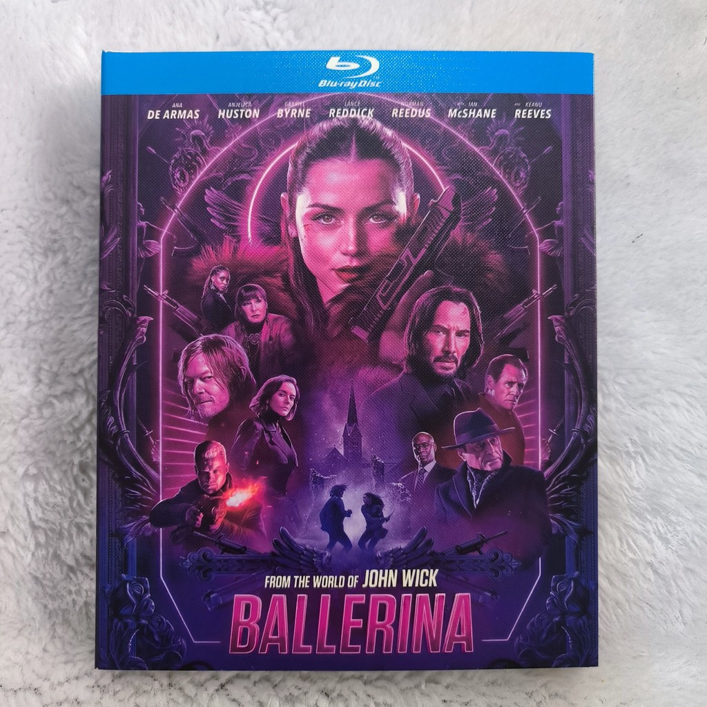 A359 ภาพยนตร์บลูเรย์จากโลกของ John Wick: Ballerina เวอร์ชั่นอย่างเป็นทางการ+ฉากตาม+อัลบั้ม (2025) BD