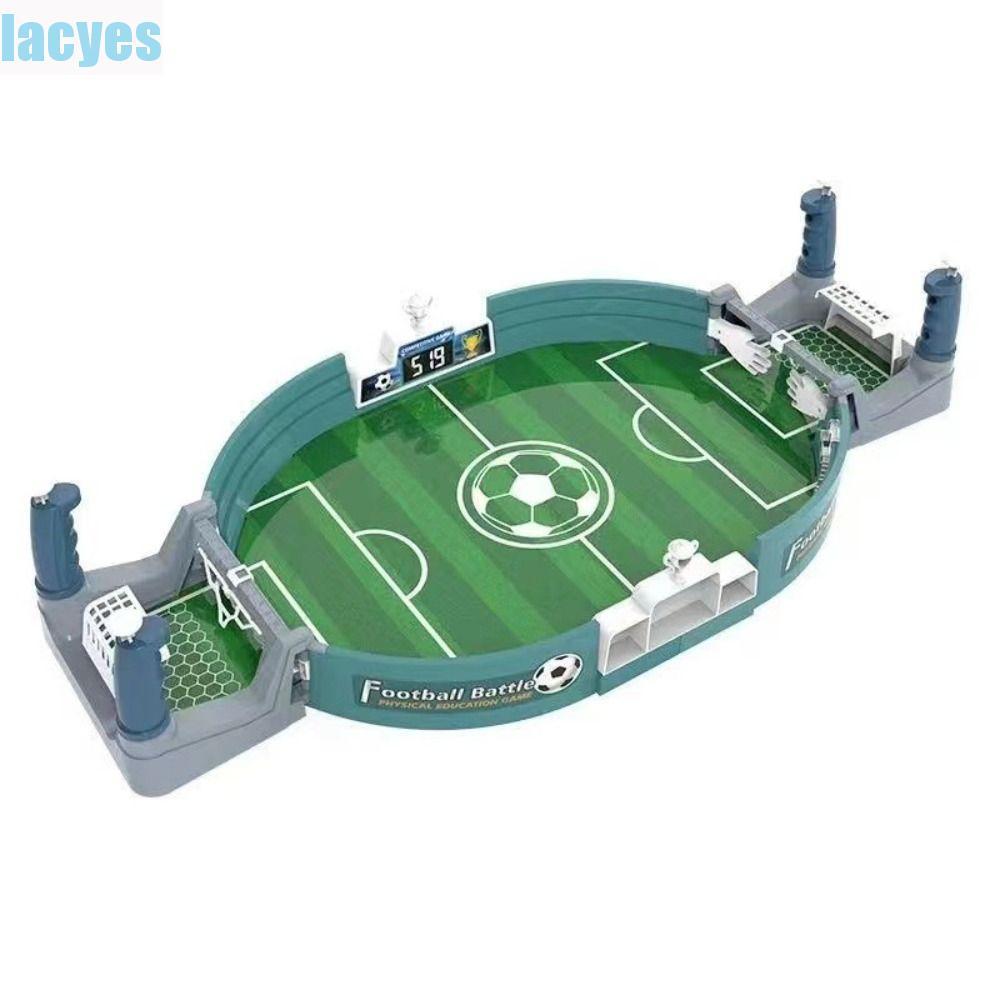 LACYES เกมกระดานฟุตบอลตาราง, 2 ลูก Ejection Type Tabletop Soccer Game Innovation Educational Puzzle 