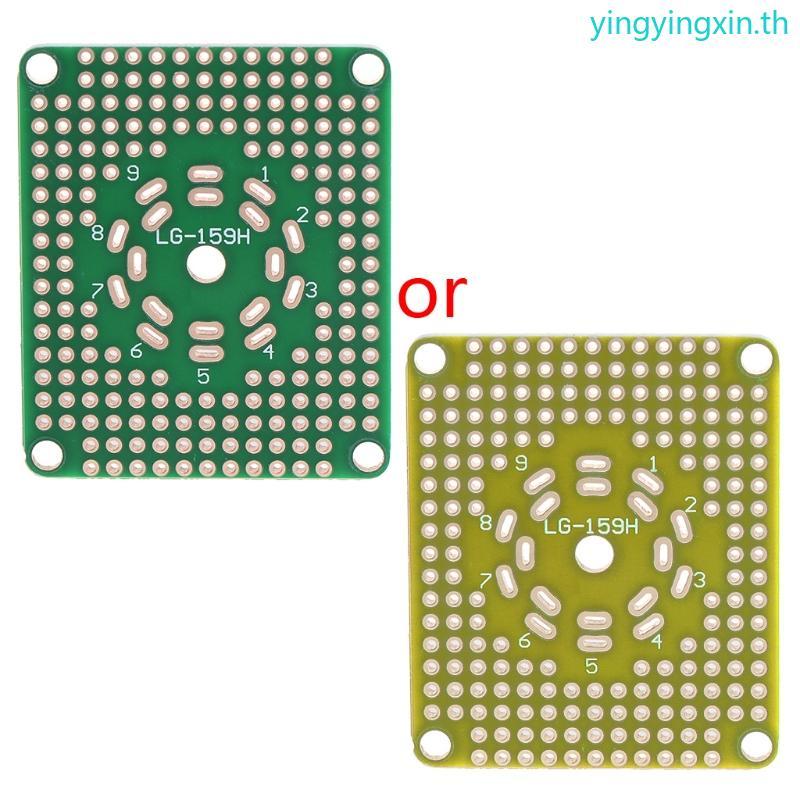 YIN Universal Prototype PCB สําหรับ 7 Pin 9 Pin Tube Amplifier Preamp หูฟังสําหรับ Valv