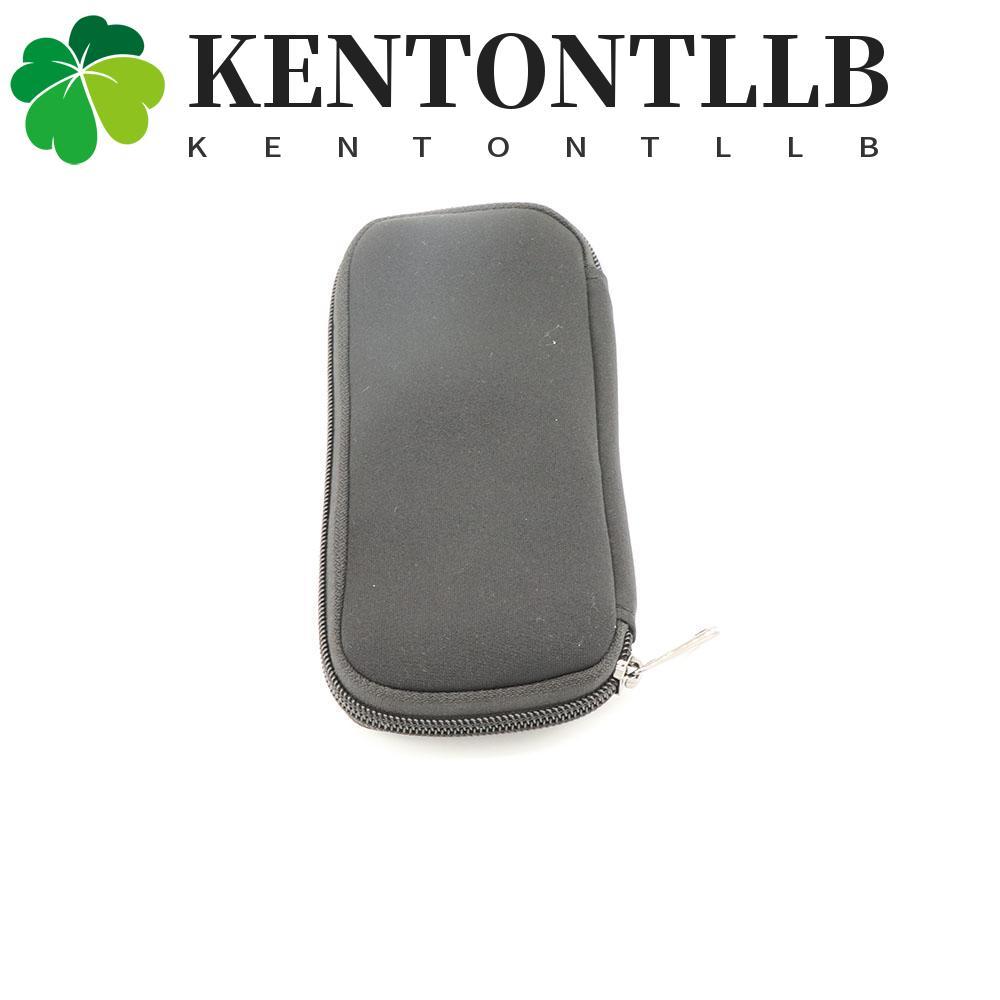 KENTONTLLB แฟลชไดรฟ์ Organizer สีดํา Travel U Disk Holder กันฝุ่นพร้อมซิป Neoprene U Disk Bag
