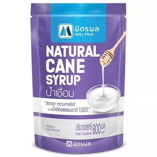 มิตรผลน้ำเชื่อม 800มล. Mitrphol Natural Cane Syrup 800ml. [หมายเลขบาร์โค้ด 8850256000703 ]