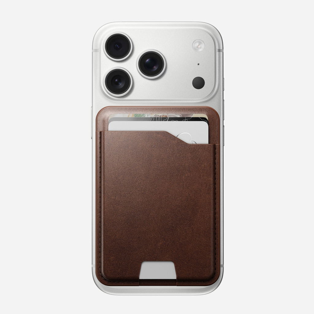 Nomad Leather Mag Wallet Find My Tracking (หนังสยองขวัญ)