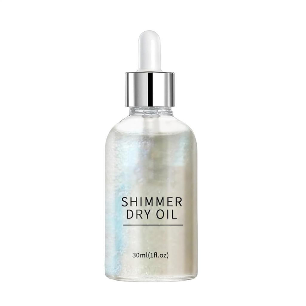 Body Brightening Oil, Long-Lasting Shining Gloss, Light เหมาะสําหรับใบหน้าและผิว, Moisturizing Brigh