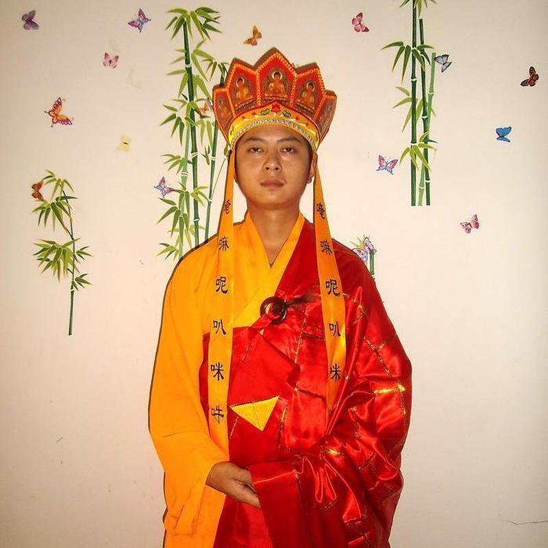 Tang Monks Cassock Monks Journey to the West Props Tao Robe สีเหลือง Sea Qing เครื่องแต่งกาย Dharma 