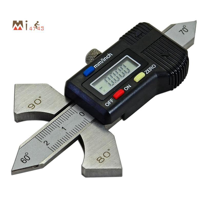 Mi4743iDigital Readout Welding Meter, Welding Test Ruler 4 มุมจอแสดงผล: 60°, 70°, 80°, 90° การอ่าน เ