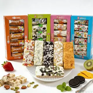 TANG TANG BEAR ข้าวซอยตัด 1กล่อง 12ชิ้น หลายรสชาติ ฮาลาล เหมาะกับของว่างและของขวัญ