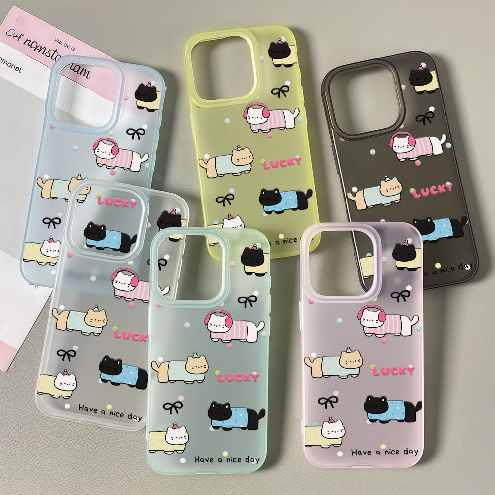 🔥COD🔥For iPhone 16 11 13 12 15 14 Pro MAX เคสไอโฟน 16 Plus xr xs 7P เคสไอโฟน11 Ultra Thin Anti-Drop โทรศัพท์นุ่มปกหลัง