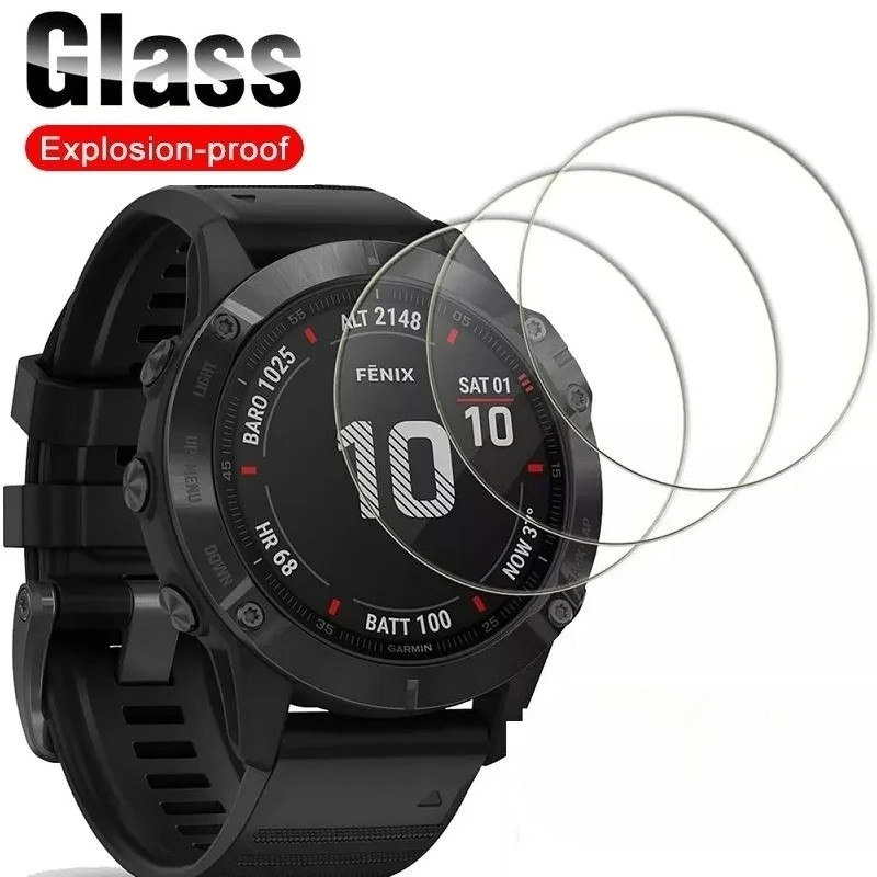 สําหรับผู้เบิกทาง Garmin F970 F570 945 745 955 พลังงานแสงอาทิตย์ 47 มม.42 มม.กระจกนิรภัยป้องกันหน้าจ