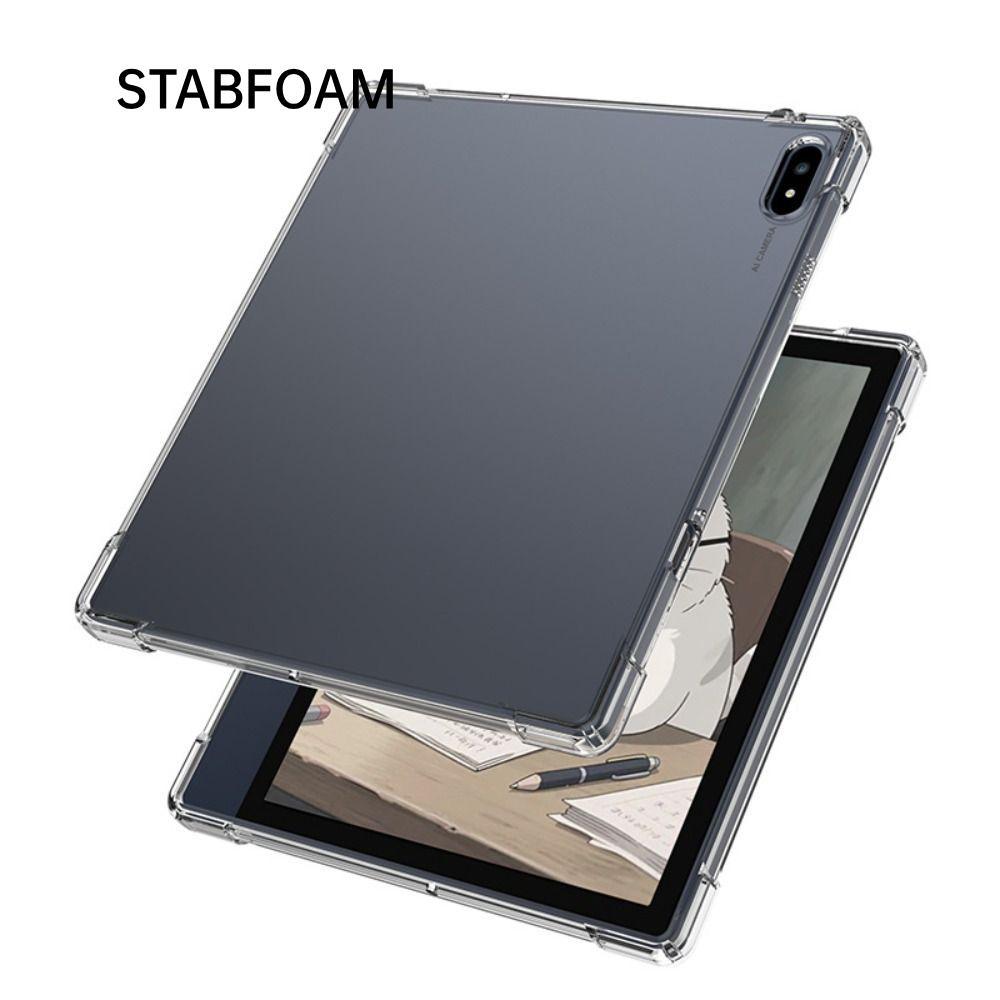 ฝาครอบป้องกัน STABFOAM, แท็บเล็ตกันกระแทกโปร่งใส, เปลือกป้องกันรอยขีดข่วน TPU บางเฉียบสําหรับ Bigme 