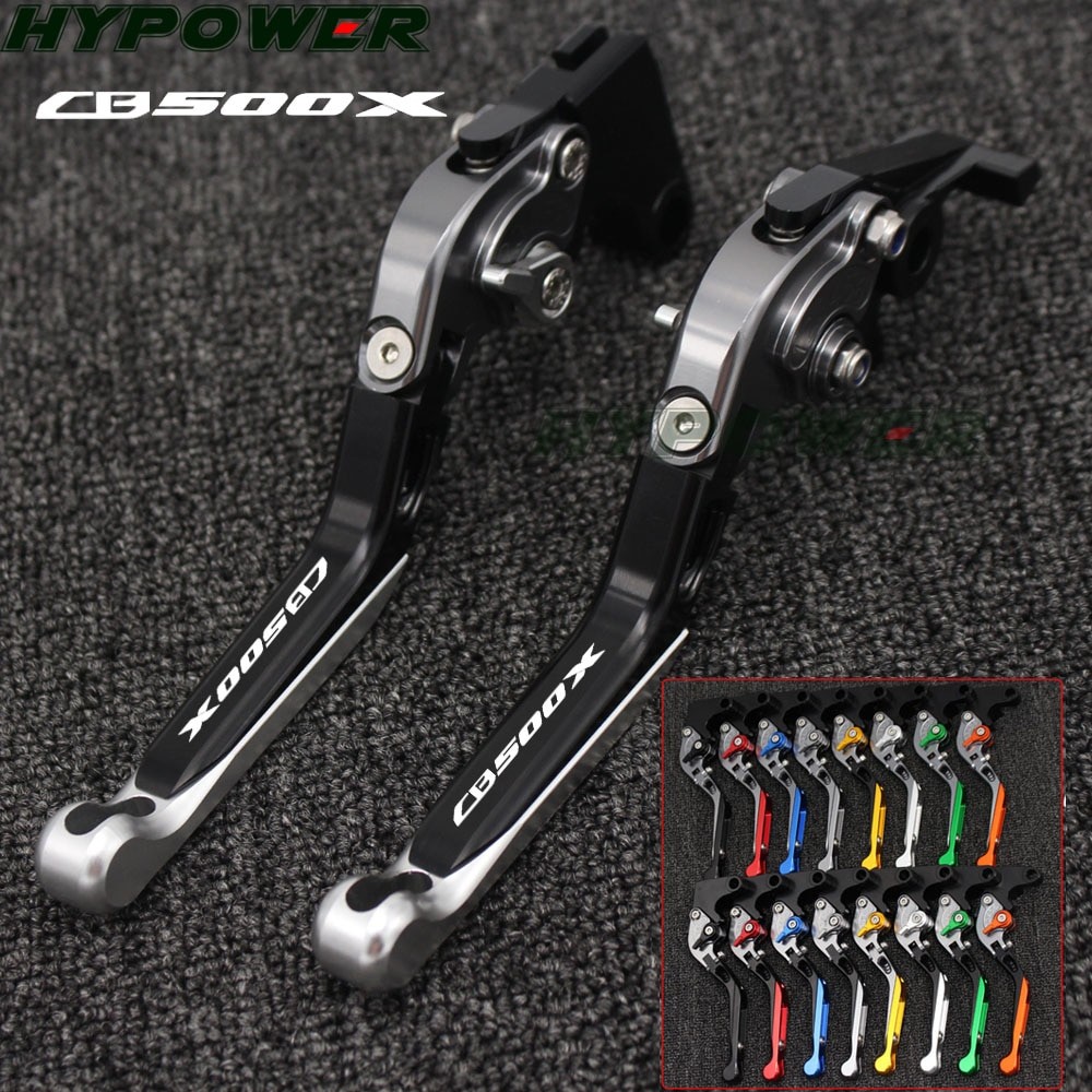 รถจักรยานยนต์พับขยายได้ CNC Moto ปรับคลัทช์เบรคสําหรับ HONDA CB500X CB 500 X CB500 X 2016 2017 2018 