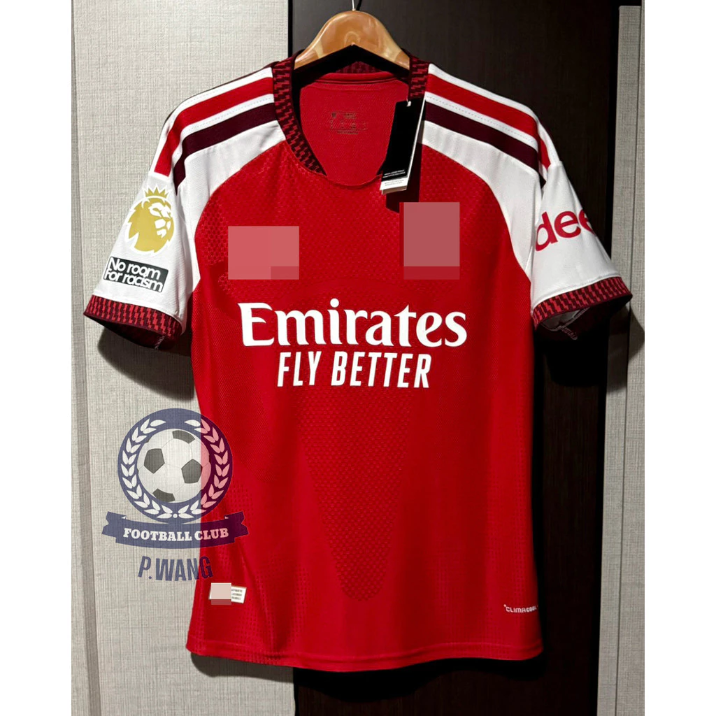 【Baju เสื้อ】New Arsenal Player Shirt Grade, Home Uniform Name of Number Casual