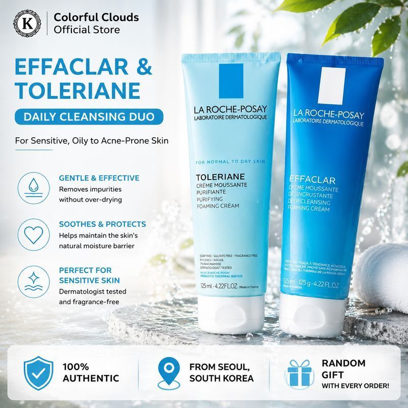 La Roche-Posay Facial Cleanser 125ml (ล้ําลึก / Purifying Clean)
