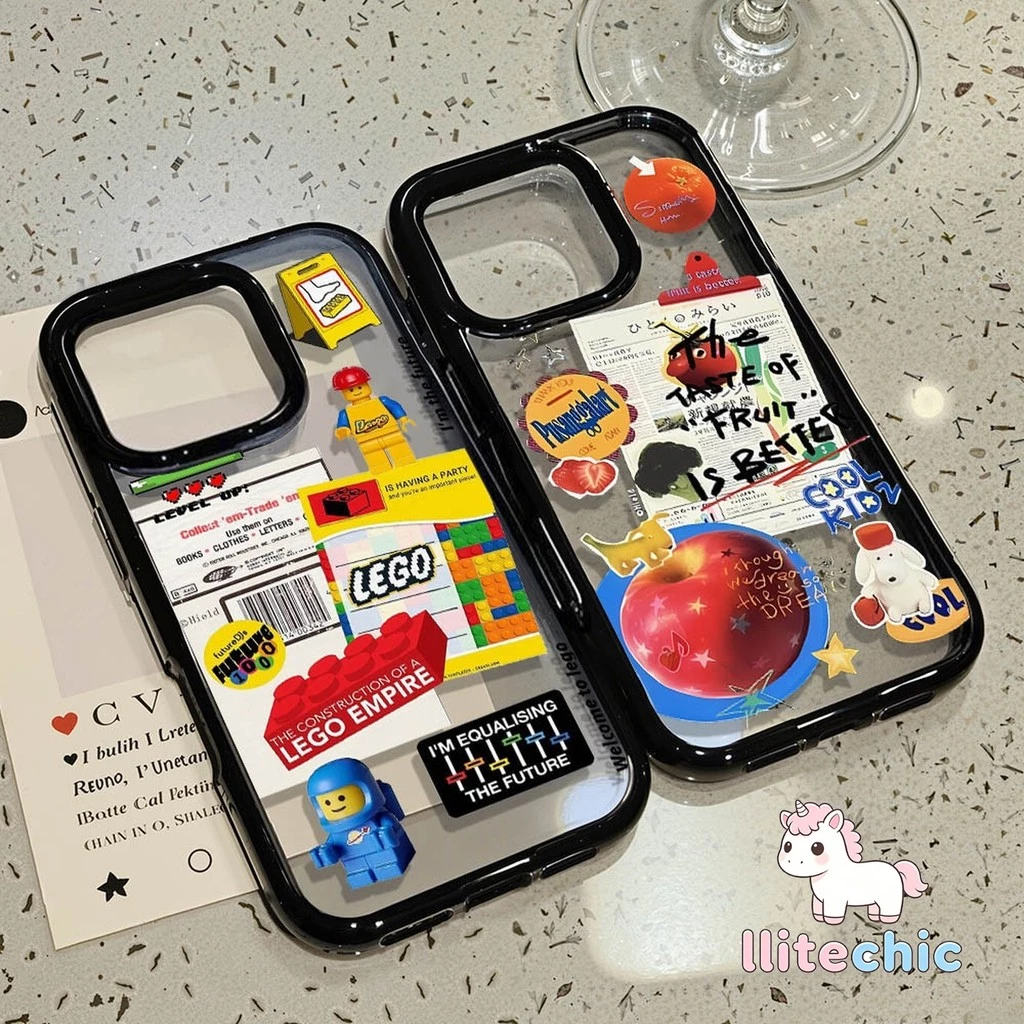 เคสโทรศัพท์ for iPhone 13 11 15 16 Pro Max Case iPhone 11 12 14 17 Pro Max 13 15 Pro 17 Air Acrylic 2 in 1 อะคริลิค