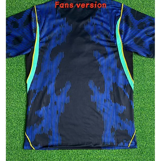 Fans Style Brazil World Cup Football Kit Soccer Jersey ชุดแข่งฟุตบอลโลกทีมชาติบราซิลรุ่นแฟน