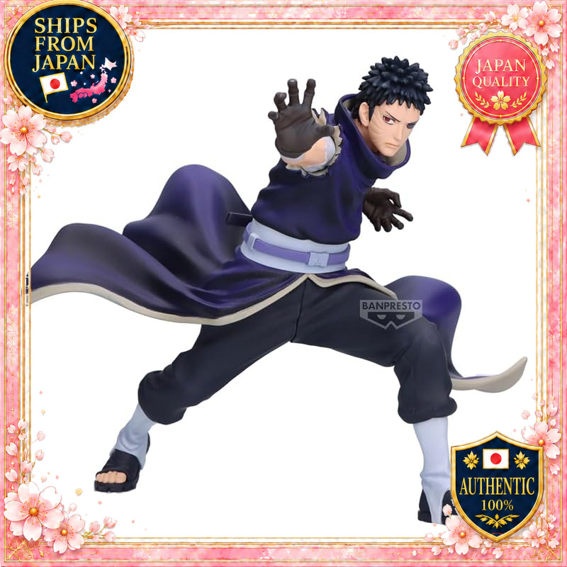 Banpresto NARUTO -Obito Uchiha #63 (Type 72) (Ver.B) Vibration Star Figure