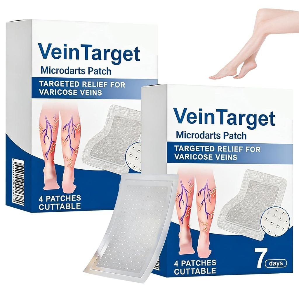 VeinTargetMicrodartsPatch,ProfessionalVaricoseVeinsforLegsPatch,IngredientsTreatmentforAllTypes(2Pac
