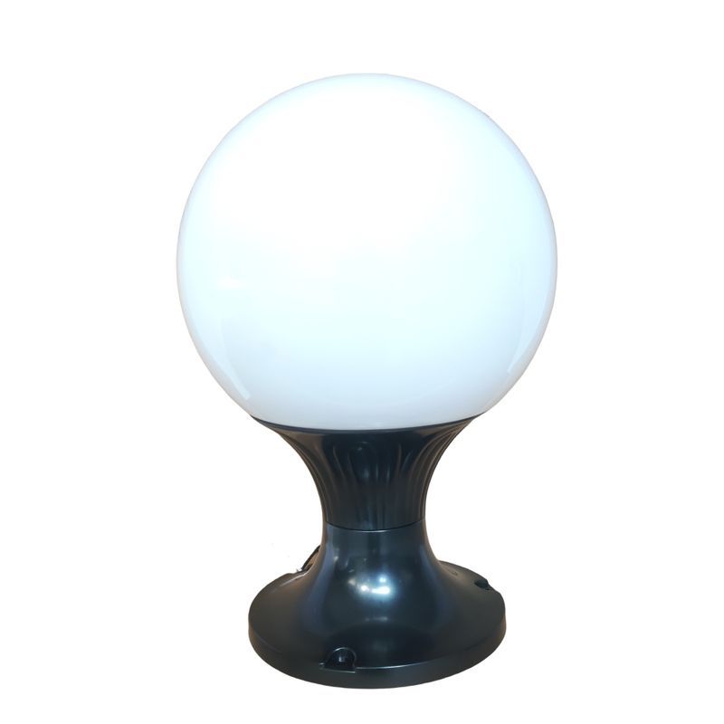 MAX LIGHT ไฟหัวเสา ML5347S14-PS *ดำ E27x1 60W