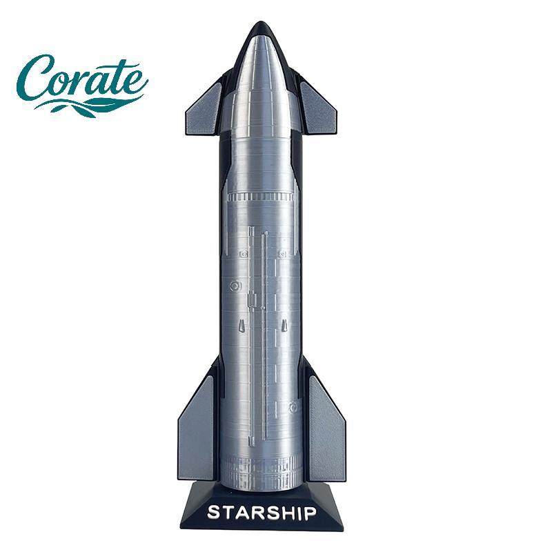 [รัฐ] พรีเมี่ยม Starship Model Space X Starship Model Space Vehicle Desk Decorative ของเล่นสะสมเด็กข