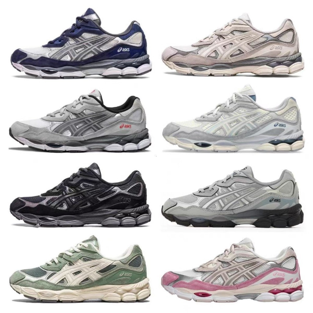 มา Asics GelNYC Daddy Mesh Shoes for Men and Women Retro Casual Running Sports Shoes (ข้อเสนอเวลาจํา