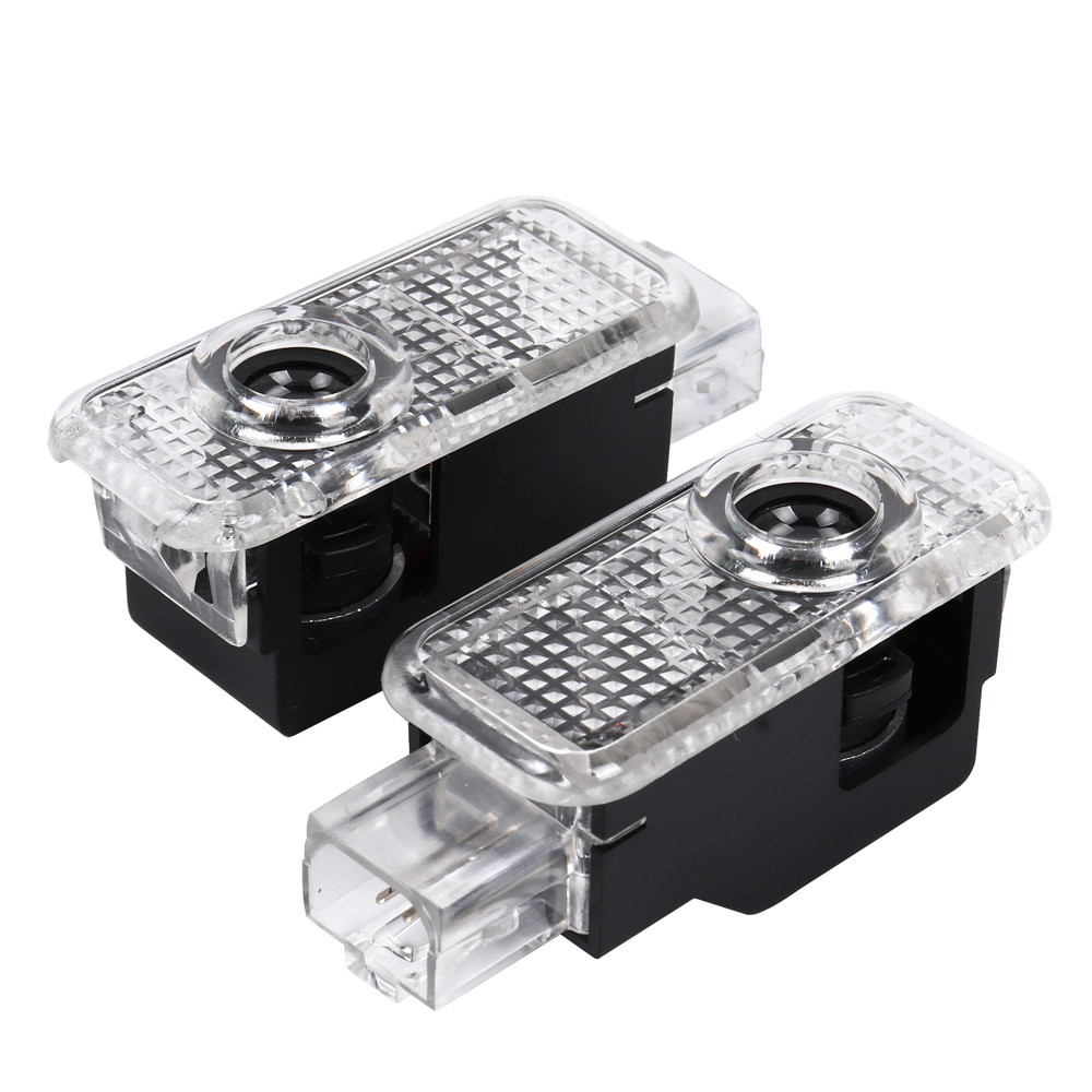 LED รถประตูภายในยินดีต้อนรับไฟเตือนสําหรับ AUDI A1 8X A3 8P 8L A4 B5 B6 B7 B8 B9 A5 A6 C6 C7 A8 Q3 8