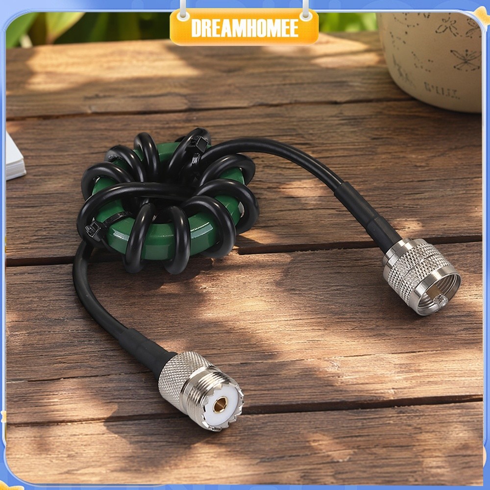 [dreamhomee.th] 1.8-30MHz HF Common Mode Choke Balun 200W HF Choke Balun Nickel Zinc Ferrite Core สํ