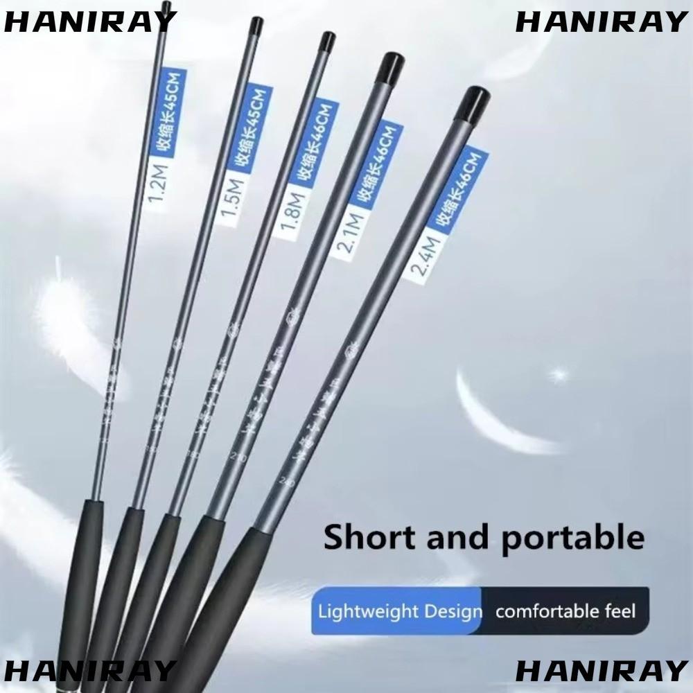 คันเบ็ด HANIRAY, คันเบ็ดน้ําหนักเบาพิเศษแบบมือถือ, ชุดคันเบ็ด Stream Rod Ultra-Fine Short Section Ul