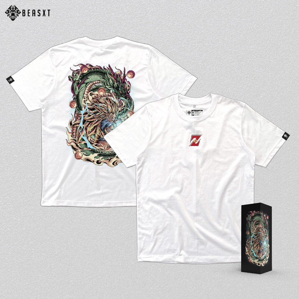 Dragon Ball (goku Ssj3) เสื้อเชิ้ต / เสื้อยืด / แขนสั้น