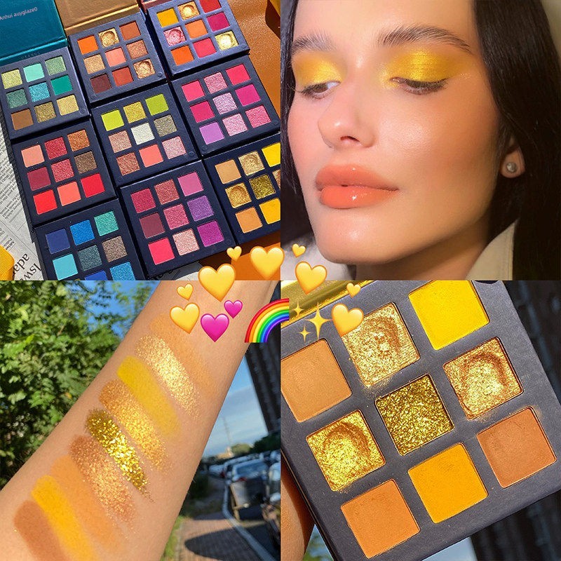 พาเลทตา 4u2 พาเลทตา odbo พาเลทตา sivanna Beauty Glazed ins Super Hot Pearlescent Portable