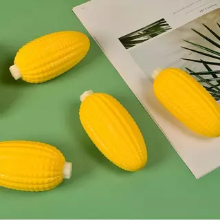 สินค้าใหม่! ของเล่นบีบสกุชชี่ รูปข้าวโพด Squishy Corn Toy บรรเทาความเครียด