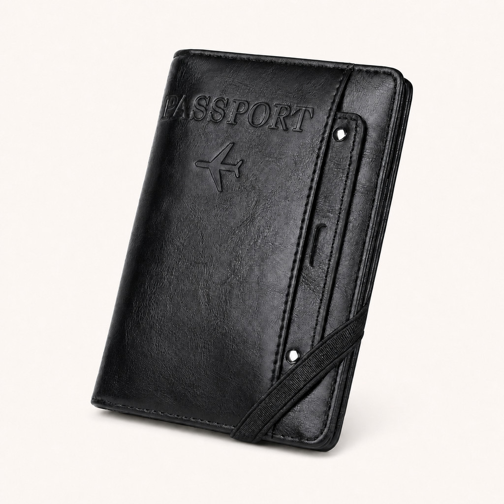 กระเป๋าพาสปอร์ต RFID หลายช่อง สำหรับเดินทาง มีหลายสี