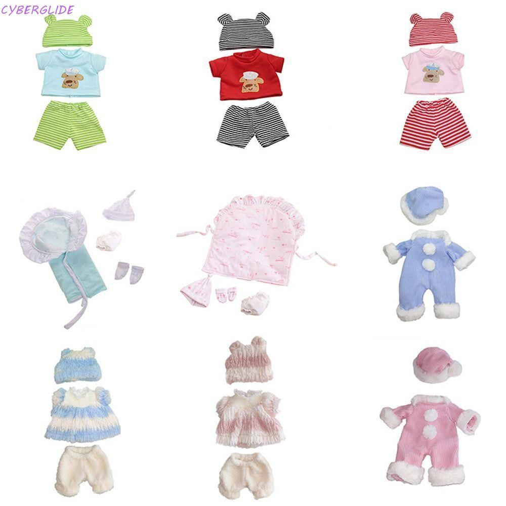 CYBERGLIDE 30cm Doll Dress, Dress Up Skirt Sweater Doll Clothes, Children Gift Cute Pyjamas Casual S
