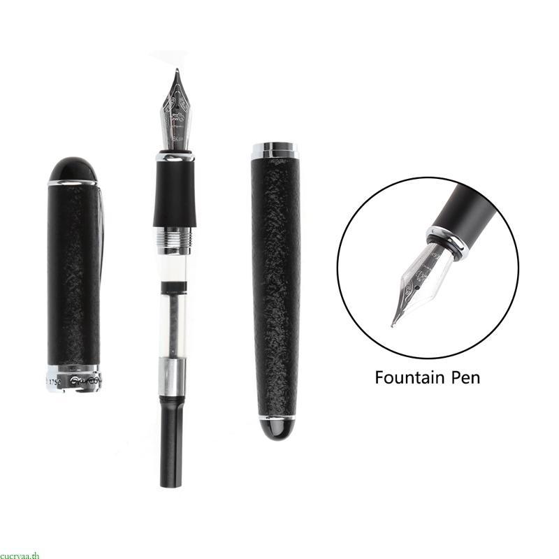 Cucryaa JINHAO X750 Medium Nib Fountain Pen อุปกรณ์เครื่องเขียนเครื่องมือเขียน